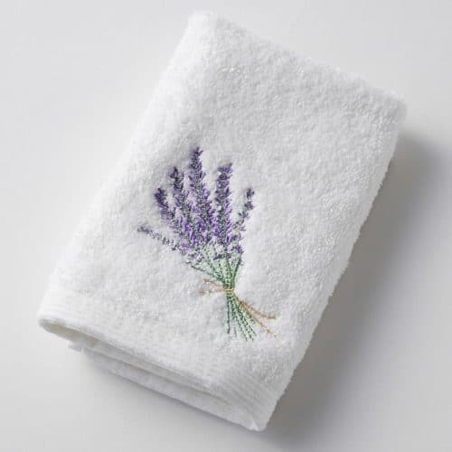Lavender Bouquet Face Washer