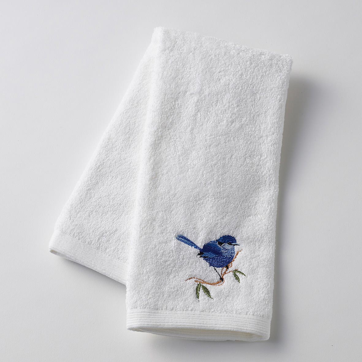 Blue Wren Hand Towel – Pilbeam Living
