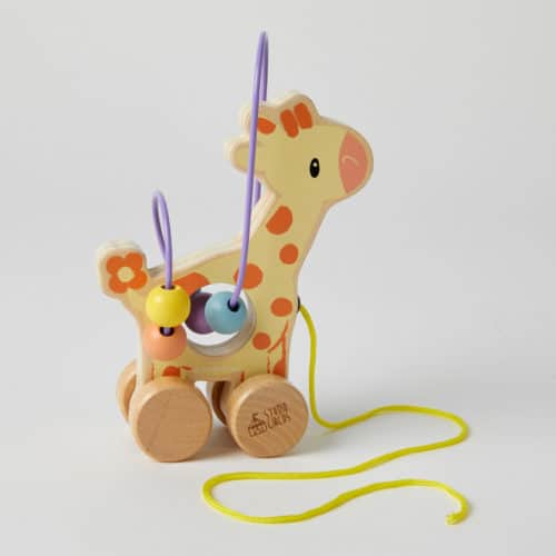 Giraffe Rolling Bead Coaster – Late Feb