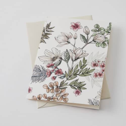 Details about   BOXED SET 10 FLORAL BLANK GREETING NOTE CARDS Australian birthday thank you NEW 
