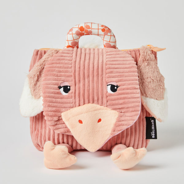 Pomelos the Ostrich Corduroy Backpack