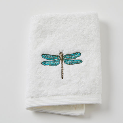 Vintage Dragonfly Face Washer