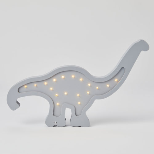 Brontosaurus Wooden Light