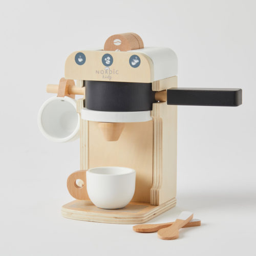 Wooden Coffee Machine Set – Late Feb