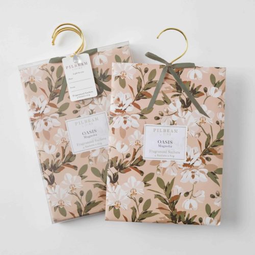 Oasis Scented Hanging Sachets 4x60g