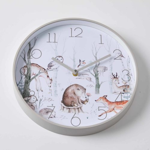 Forest Party Wall Clock