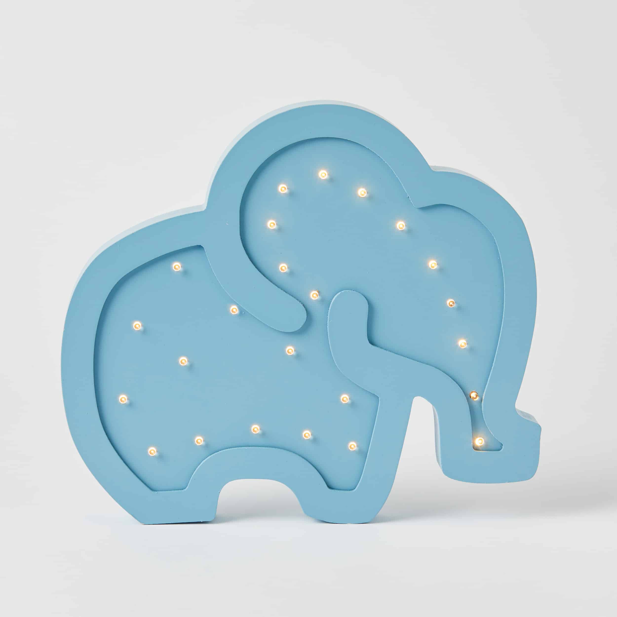Jiggle & Giggle Kids Lamp Night Light-Elephant 