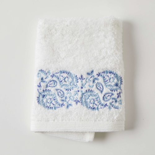 Paisley Face Washer