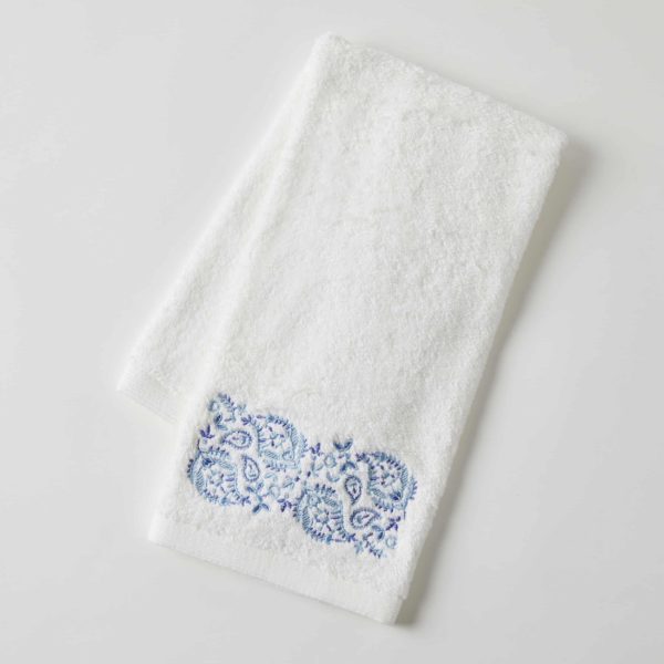 Paisley Hand Towel - Mid-Feb