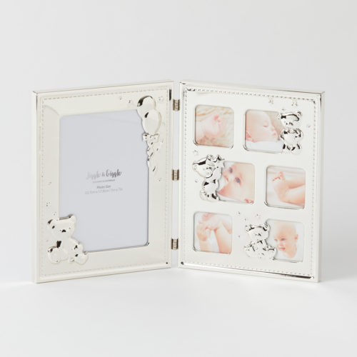 Lullaby 2×2″ & 5×7″ Double Collage Photo Frame