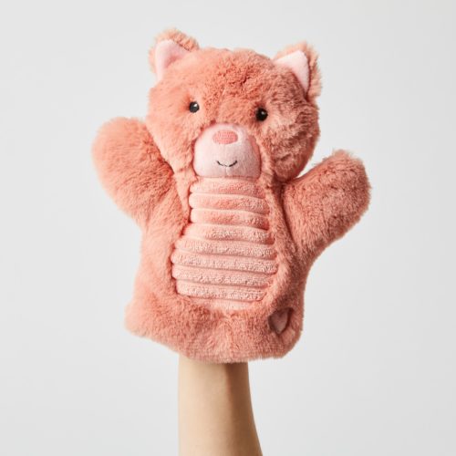 Sweetheart Slouchie Cat Hand Puppet – July