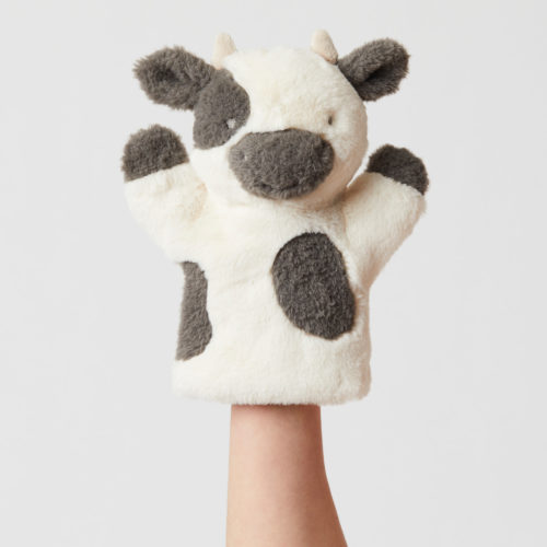 Bertie Cow Hand Puppet – Early June