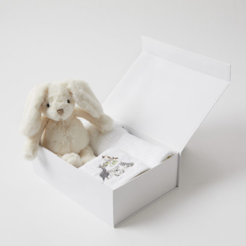 Cream Bunny Hamper Gift Set – July