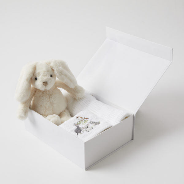 Cream Bunny Hamper Gift Set