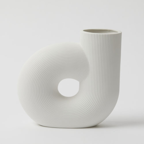 Oslo Vase – White – Late July