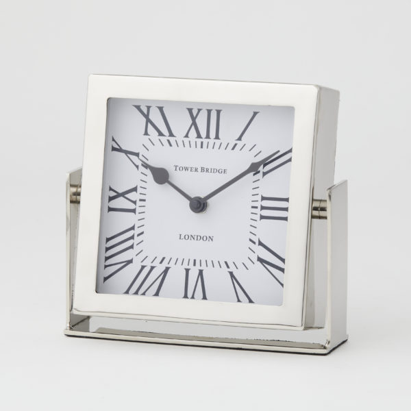 Timeless Clock – Silver