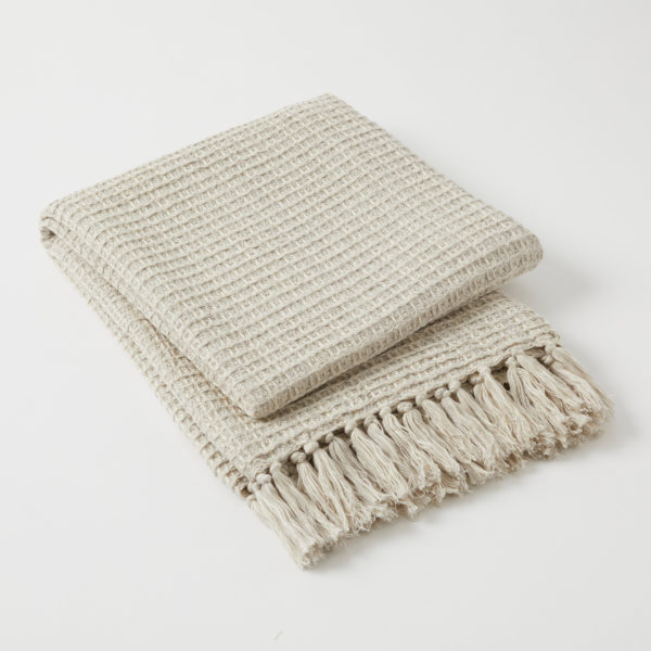 Aster Throw – Grey – Early Sept
