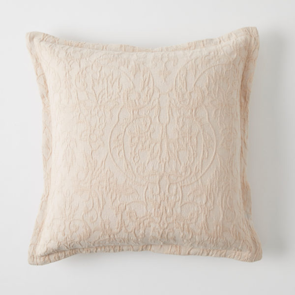 Paisley Cushion – Blush – Early Sept