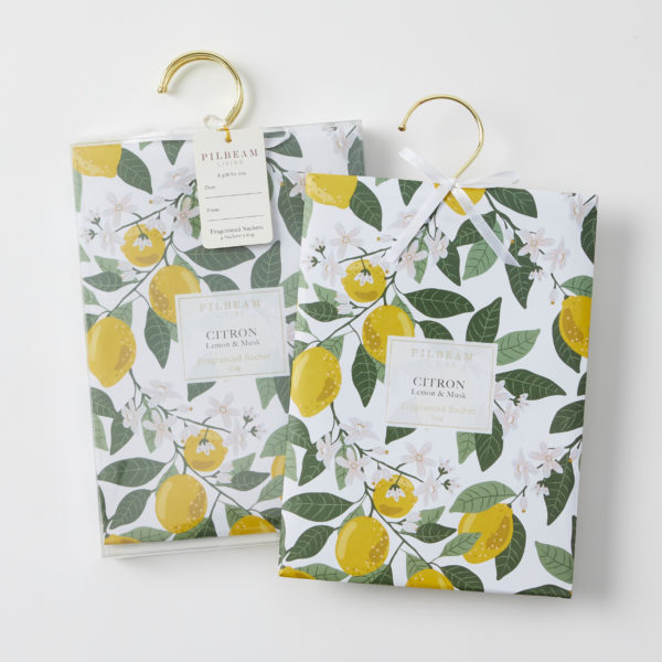 Citron Scented Hanging Sachets 4x60g – Early Nov
