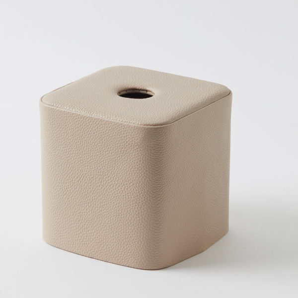 Aura Square Tissue Box Holder – Blush – Early Sept