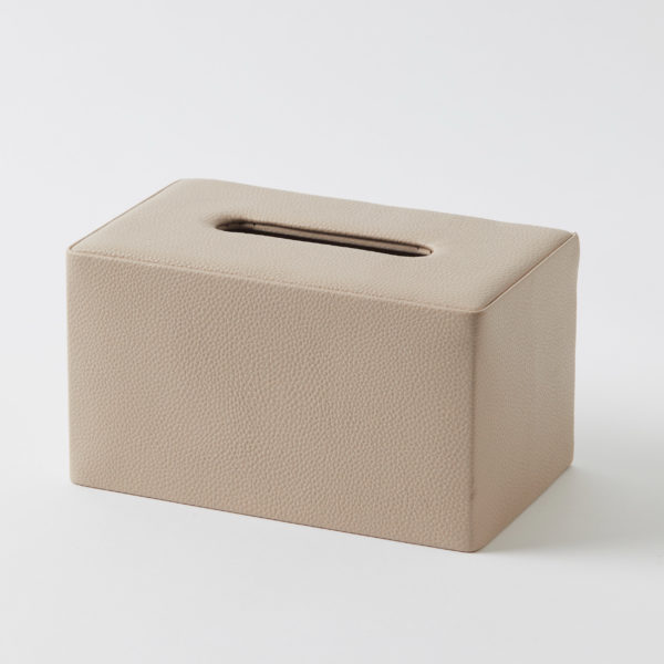 Aura Rectangular Tissue Box Holder – Blush – Early Sept