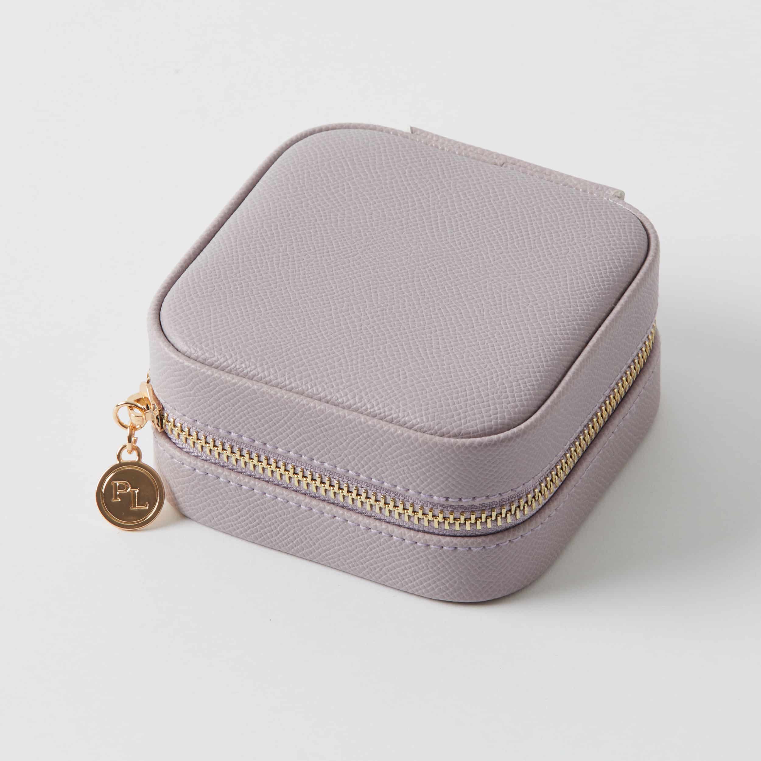 Ambrosia Square Jewellery Case – Lilac – Pilbeam Living