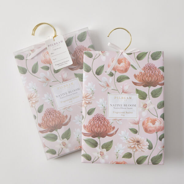 Native Bloom Scented Hanging Sachets 4x60g