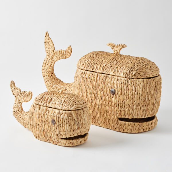 Whale Basket Set of 2