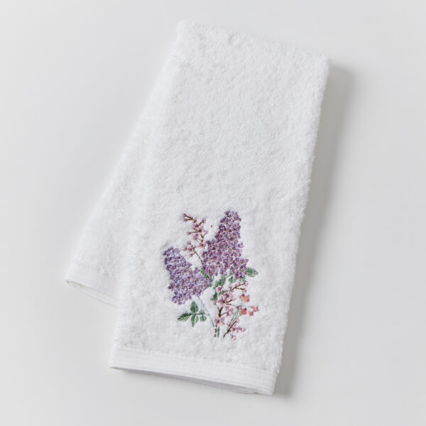 Lilac Bouquet Hand Towel – End July