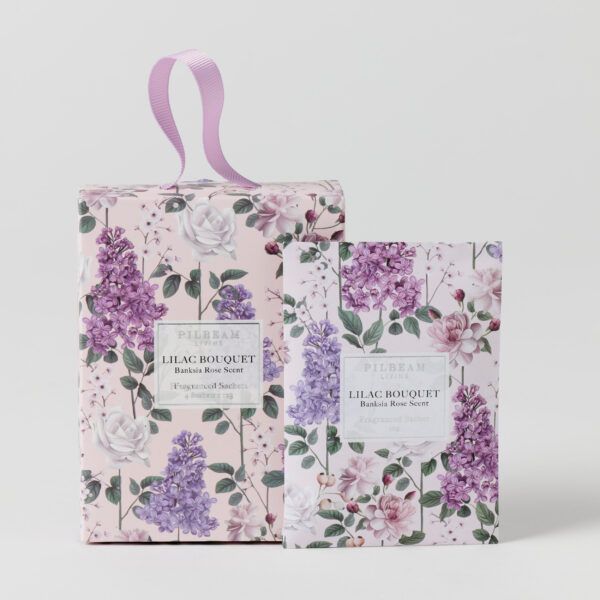 Lilac Bouquet Scented Sachets 4x10g