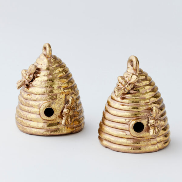 Bee Hive Bookends Set of 2
