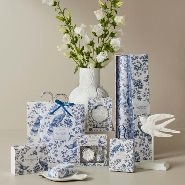 Chinoiserie Scented Drawer Liners 6 Sheets - French Linen