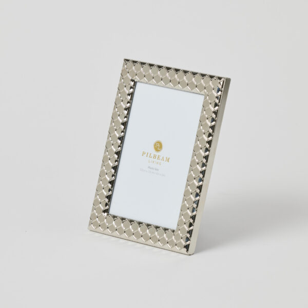 Societe 4 x 6" Photo Frame - Silver