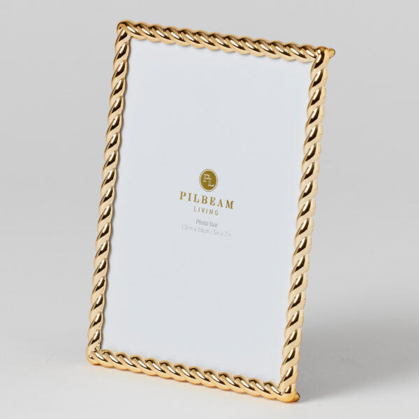 Loren 5 x 7" Photo Frame – Gold