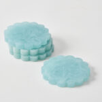 Estila Coasters Set of 4 Turquoise