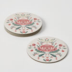 Waratah Coasters Set of 4