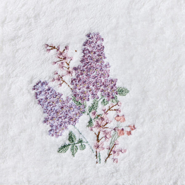 Lilac Bouquet Hand Towel