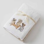 Pawfect Hand Towel Set of 2 (1 Plain)