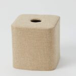 Aura Square Tissue Box Holder - Blush