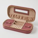 Ambrosia Rectangular Jewellery Case - Rosewood