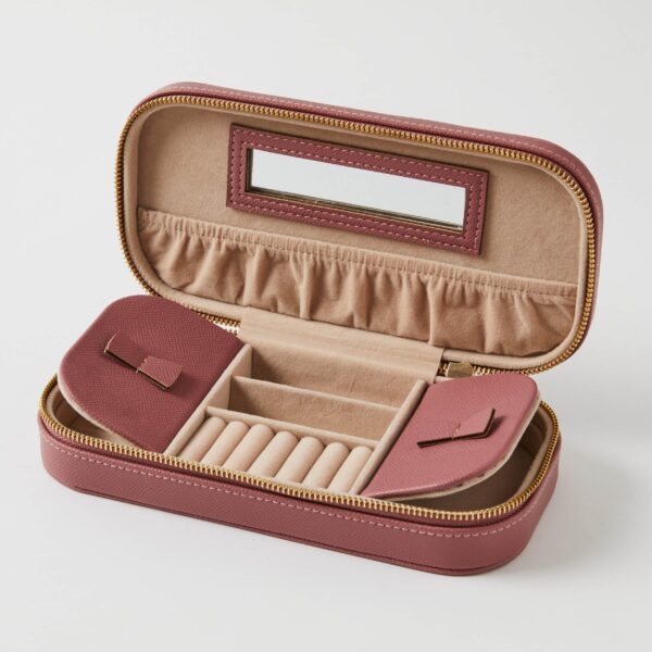 Ambrosia Rectangular Jewellery Case - Rosewood