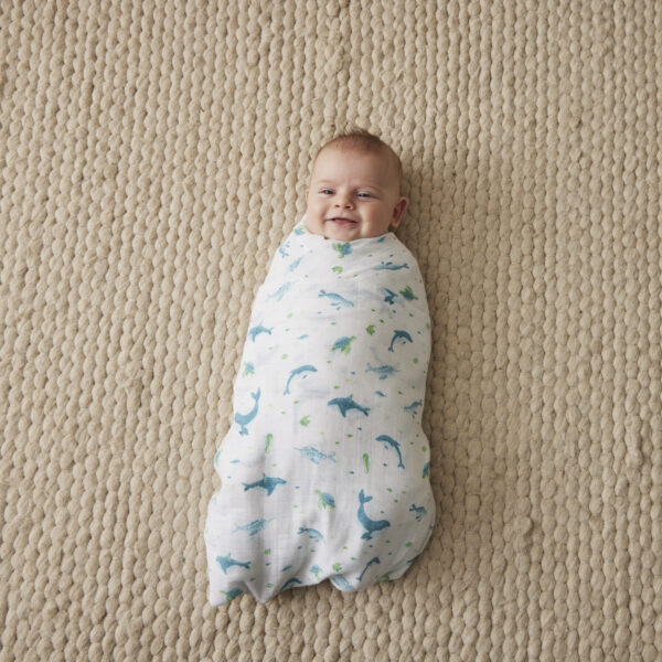 Ocean Buddies Muslin Wrap