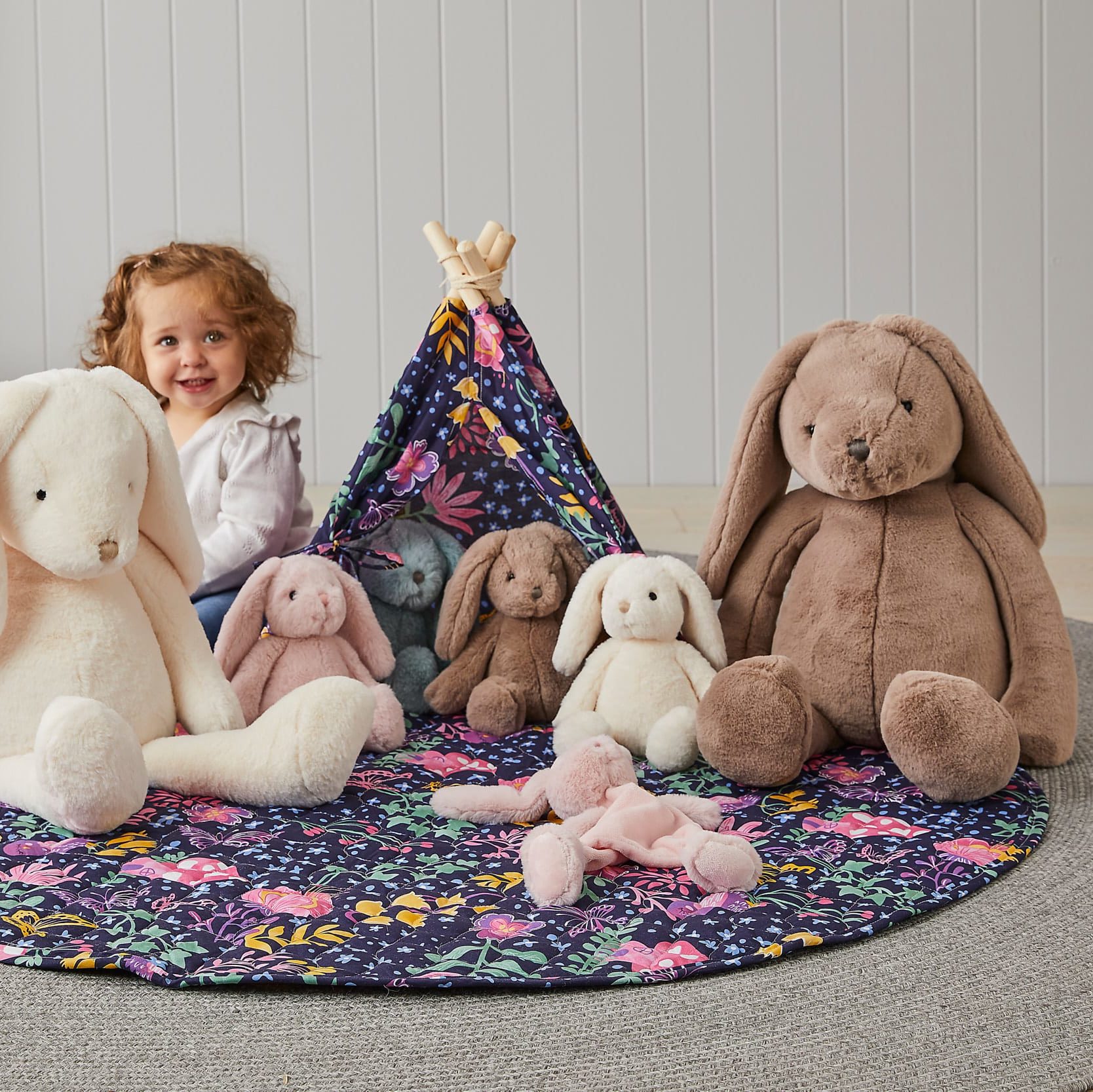 Pink Rabbit Comfy Jiggle & Giggle Pink Bunny Comforter - Fresh Scents & Beauty Essentials ...