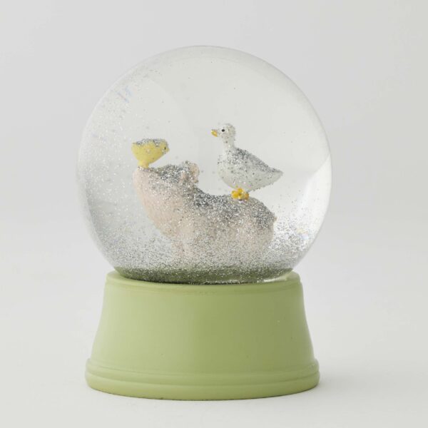 Farm Fun Snow Globe