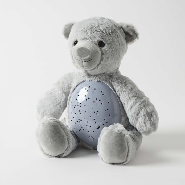 Grey Bear Plush Night Light