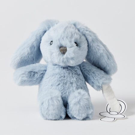 Bunny Dummy Clip - Soft Blue