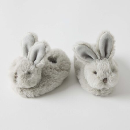 Some Bunny Loves You Grey Booties