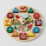 Clock Number & Shape Sorter