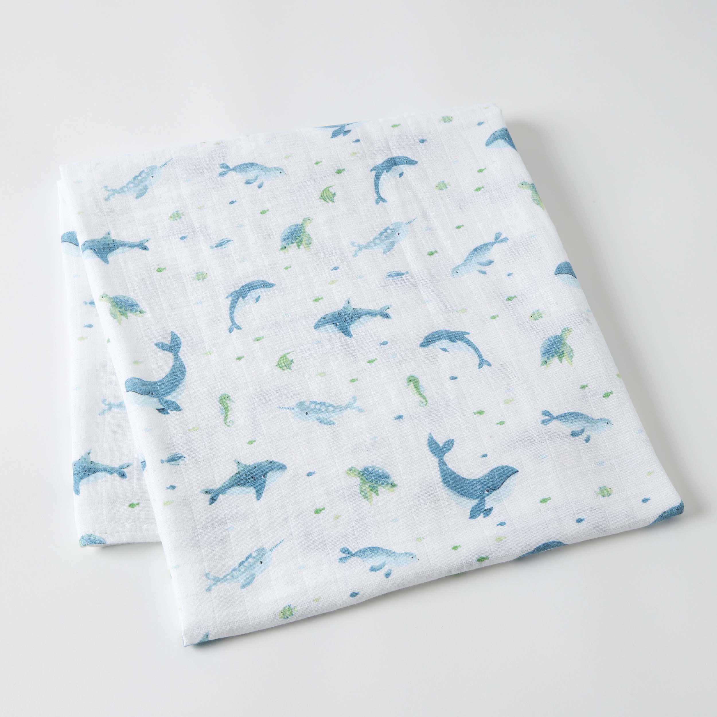 Ocean Organic Muslin Wrap