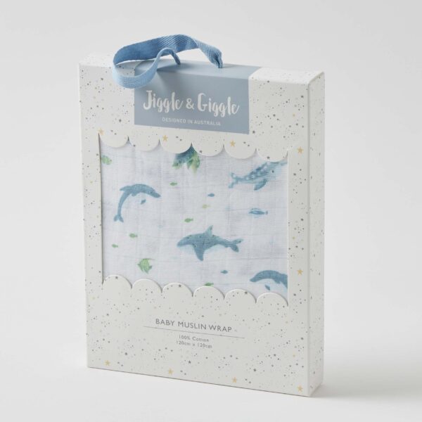 Ocean Buddies Muslin Wrap